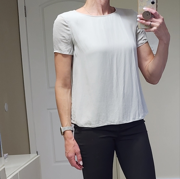 Theory Silk Blouse - Picture 1 of 4